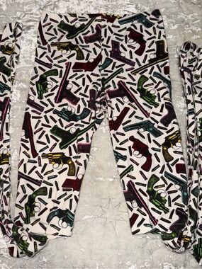 RARE Betsey Johnson Vintage Cropped Leggings Size Small